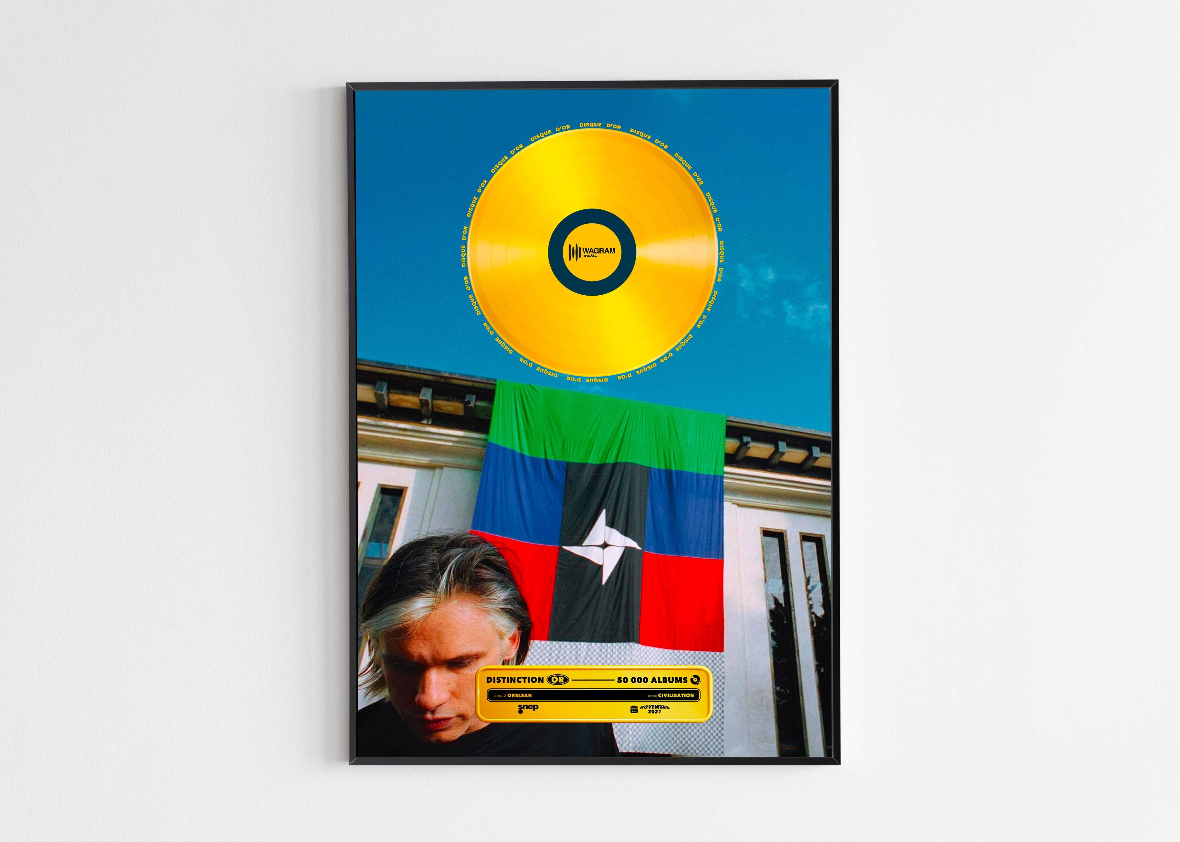 Disque D'Or Civilisation Orelsan - Backyard