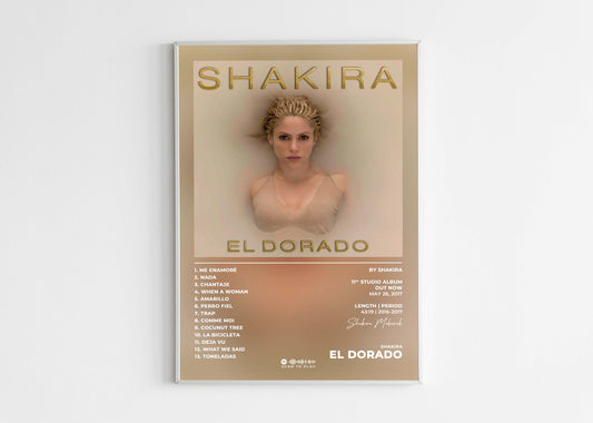 Poster El Dorado Shakira