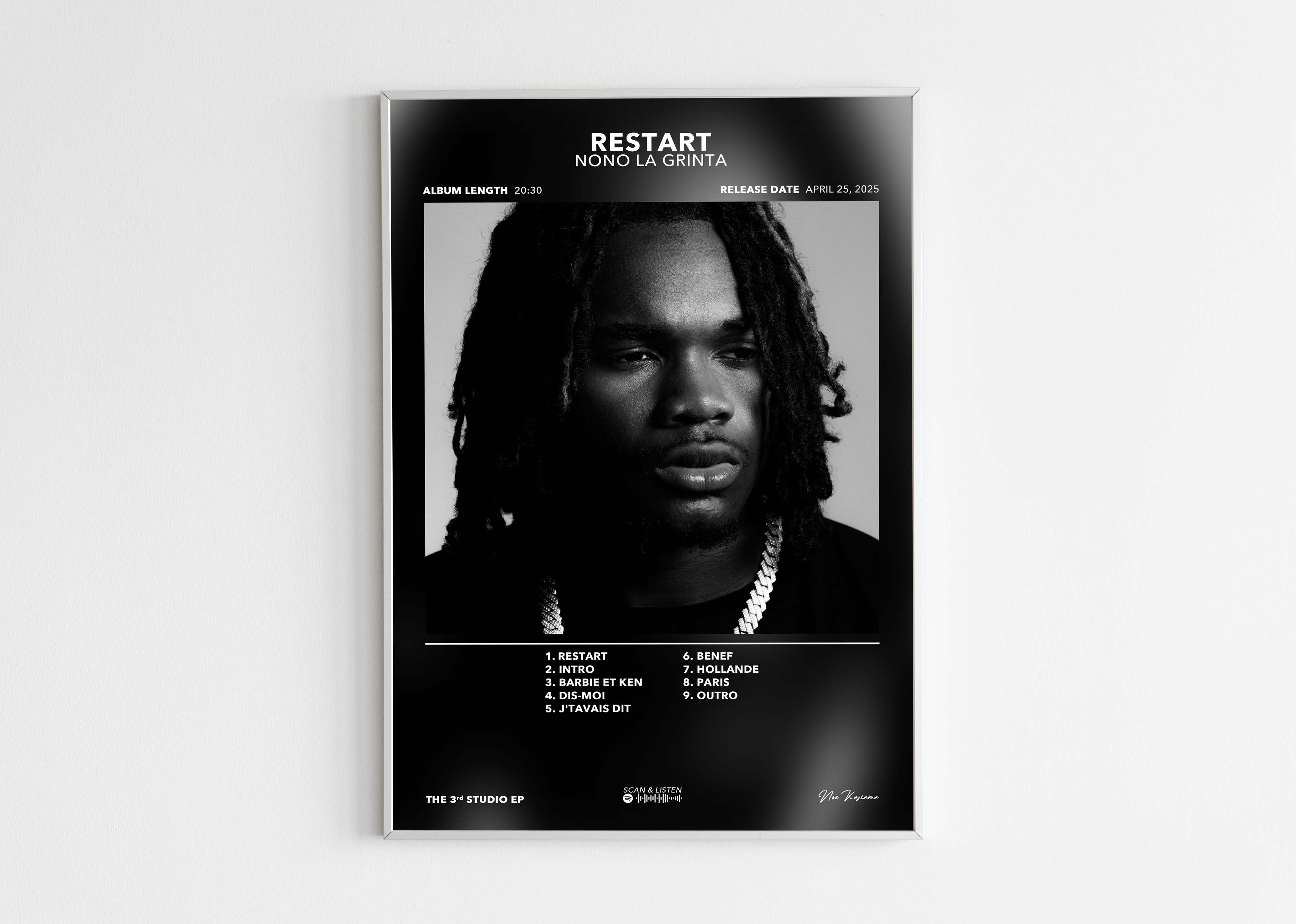 Poster Restart Nono La Grinta