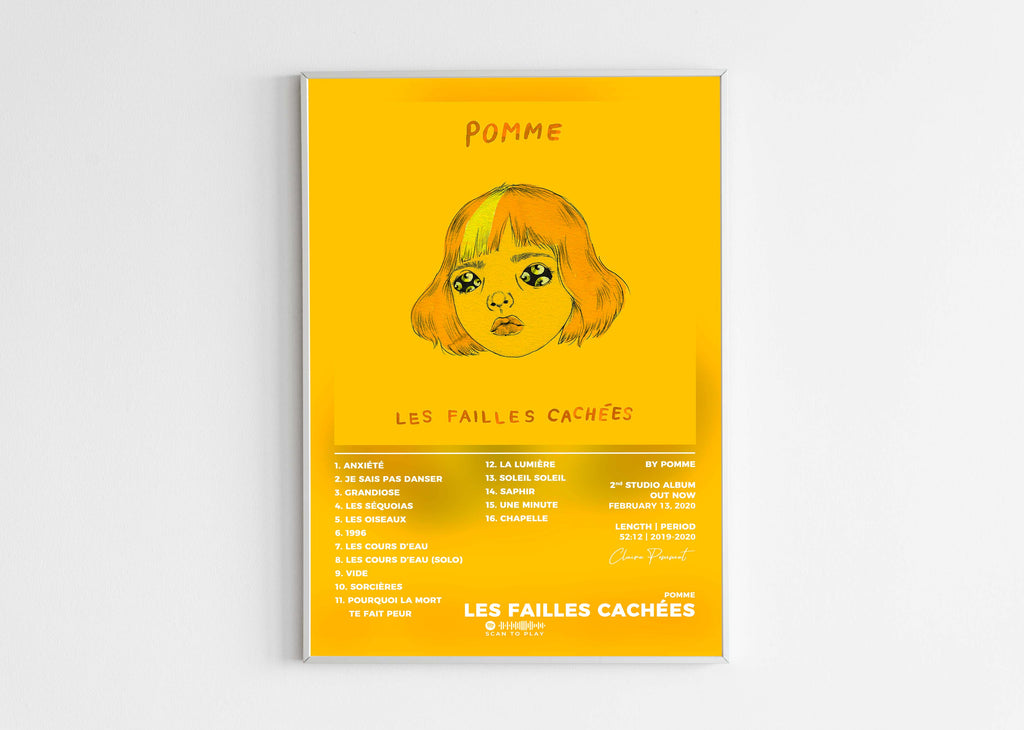 Poster Les Failles Cachées Pomme