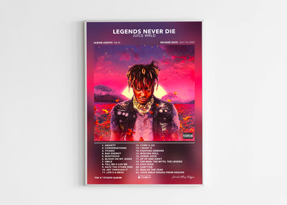 Poster Legends Never Die Juice WRLD