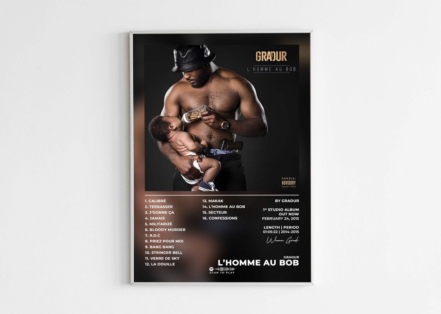 L'Homme Au Bob Gradur Poster