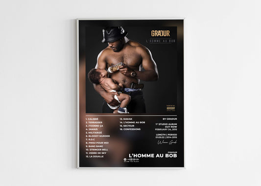 L'Homme Au Bob Gradur Poster