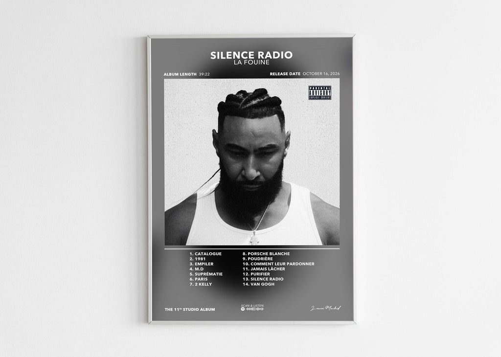 Poster Silence Radio La Fouine