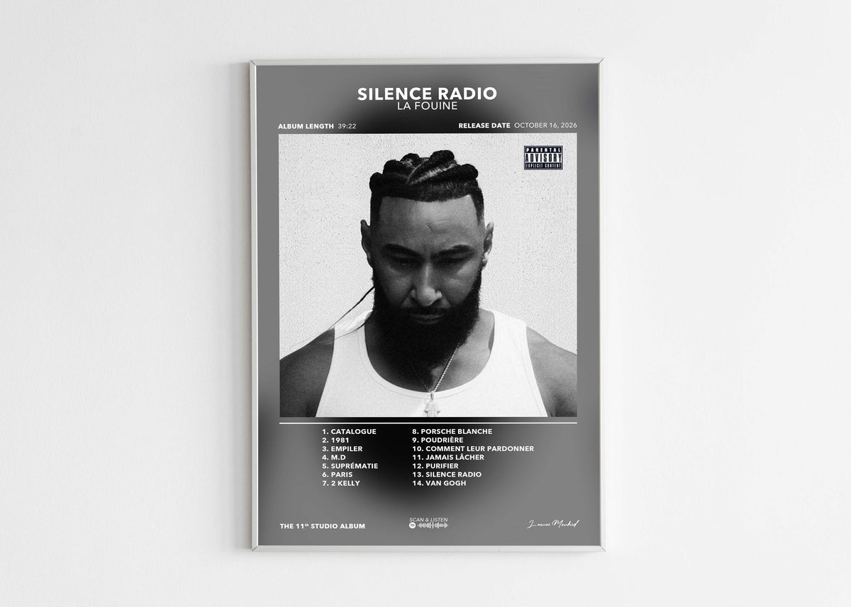 Poster Silence Radio La Fouine