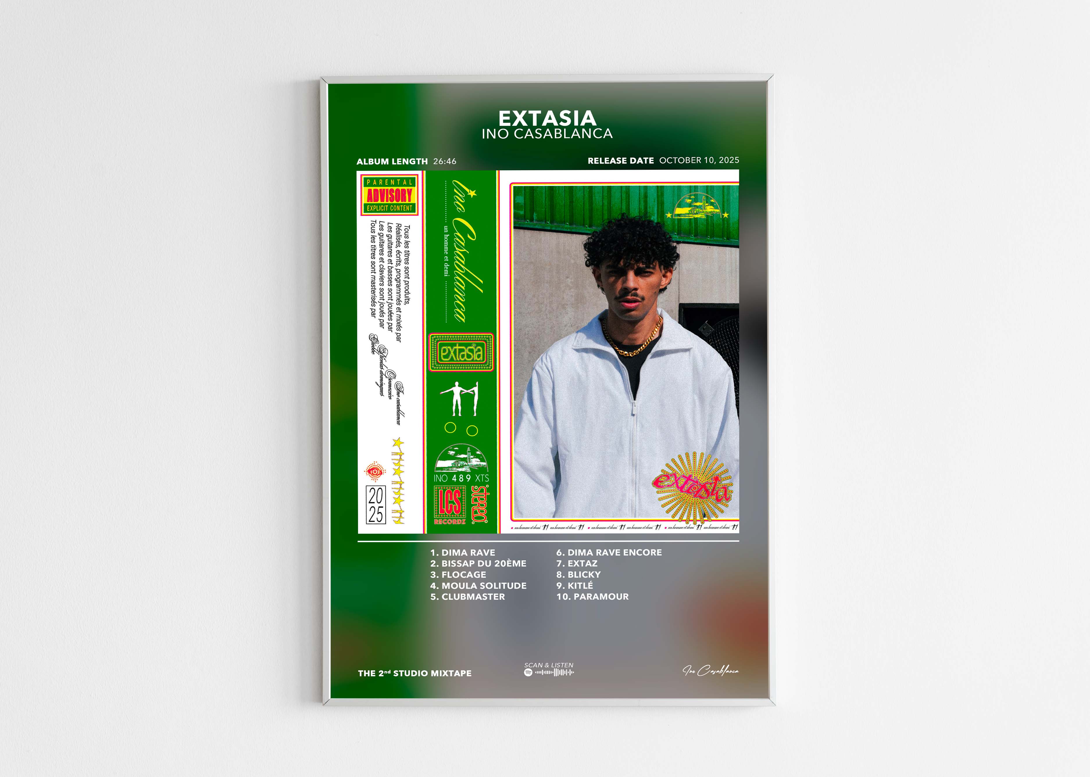 Poster Extasia Ino Casablanca