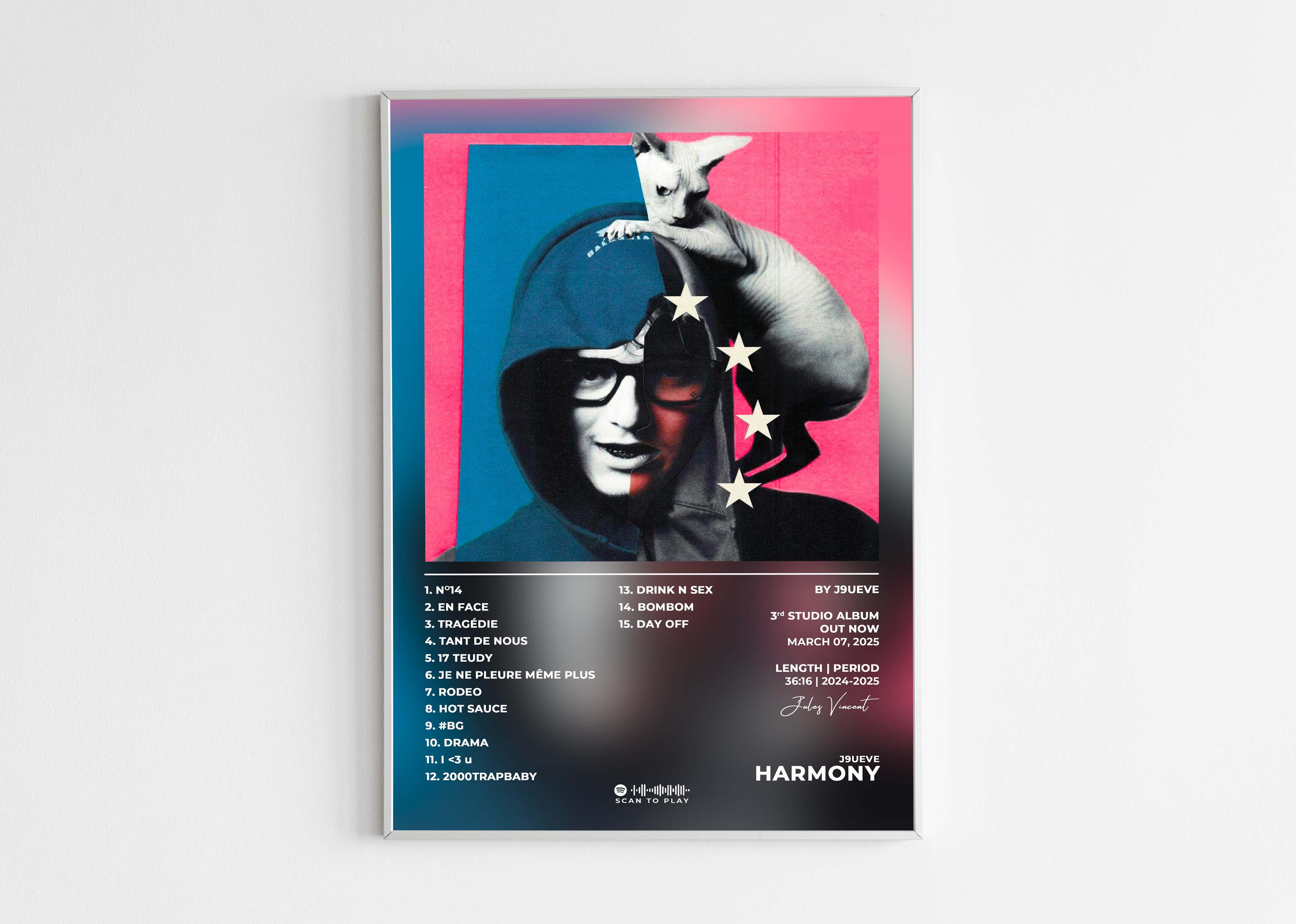 Harmony J9ueve Poster - Backyard