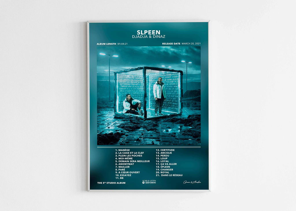 Spleen Djadja & Dinaz Poster - Backyard