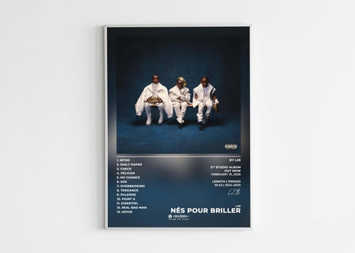 Nés Pour Briller L2B Poster - Backyard