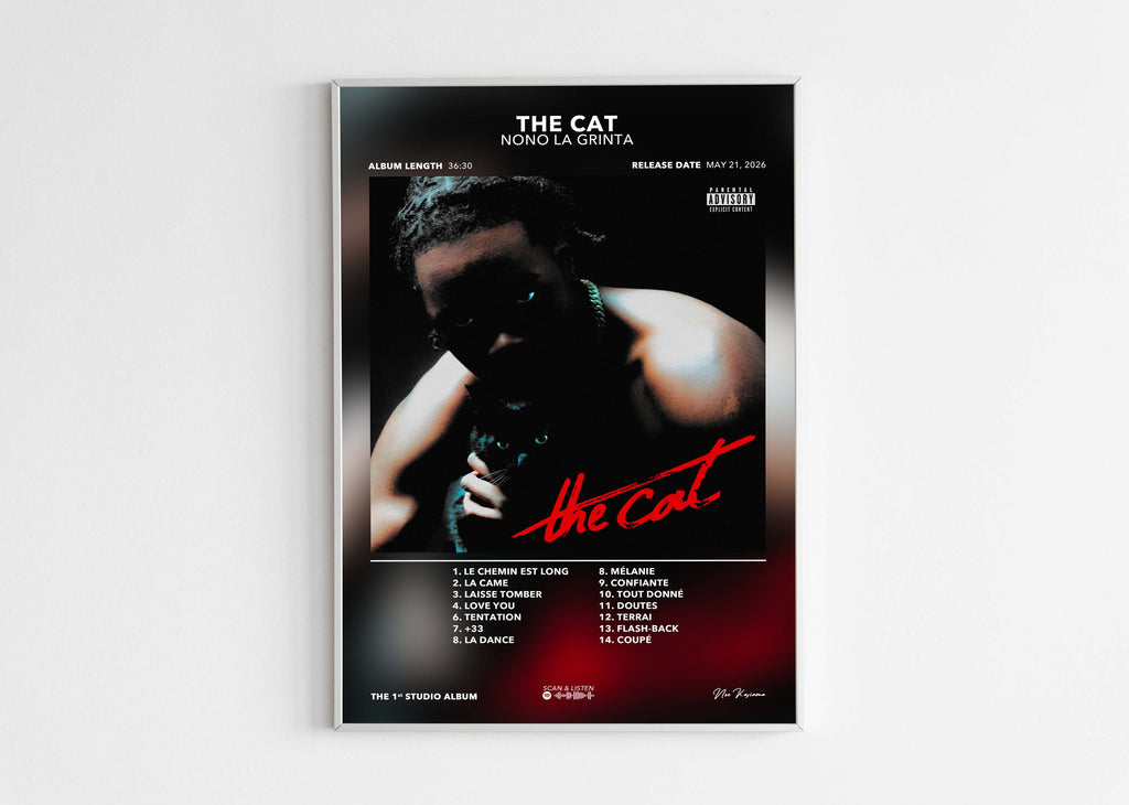 Poster The Cat Nono La Grinta