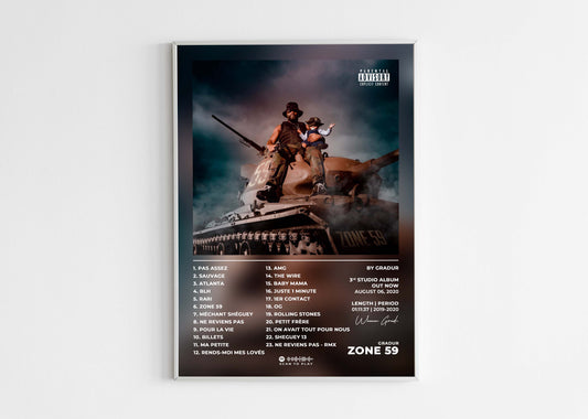 Zone 59 Gradur Poster