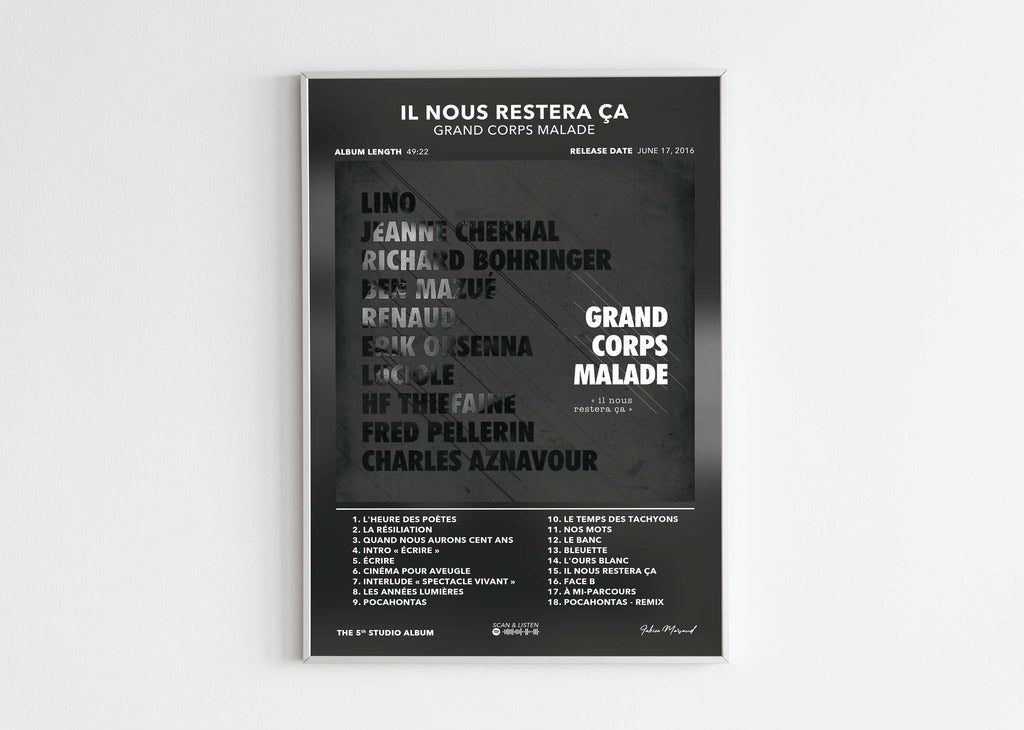 Poster Il Nous Restera Ça Grand Corps Malade