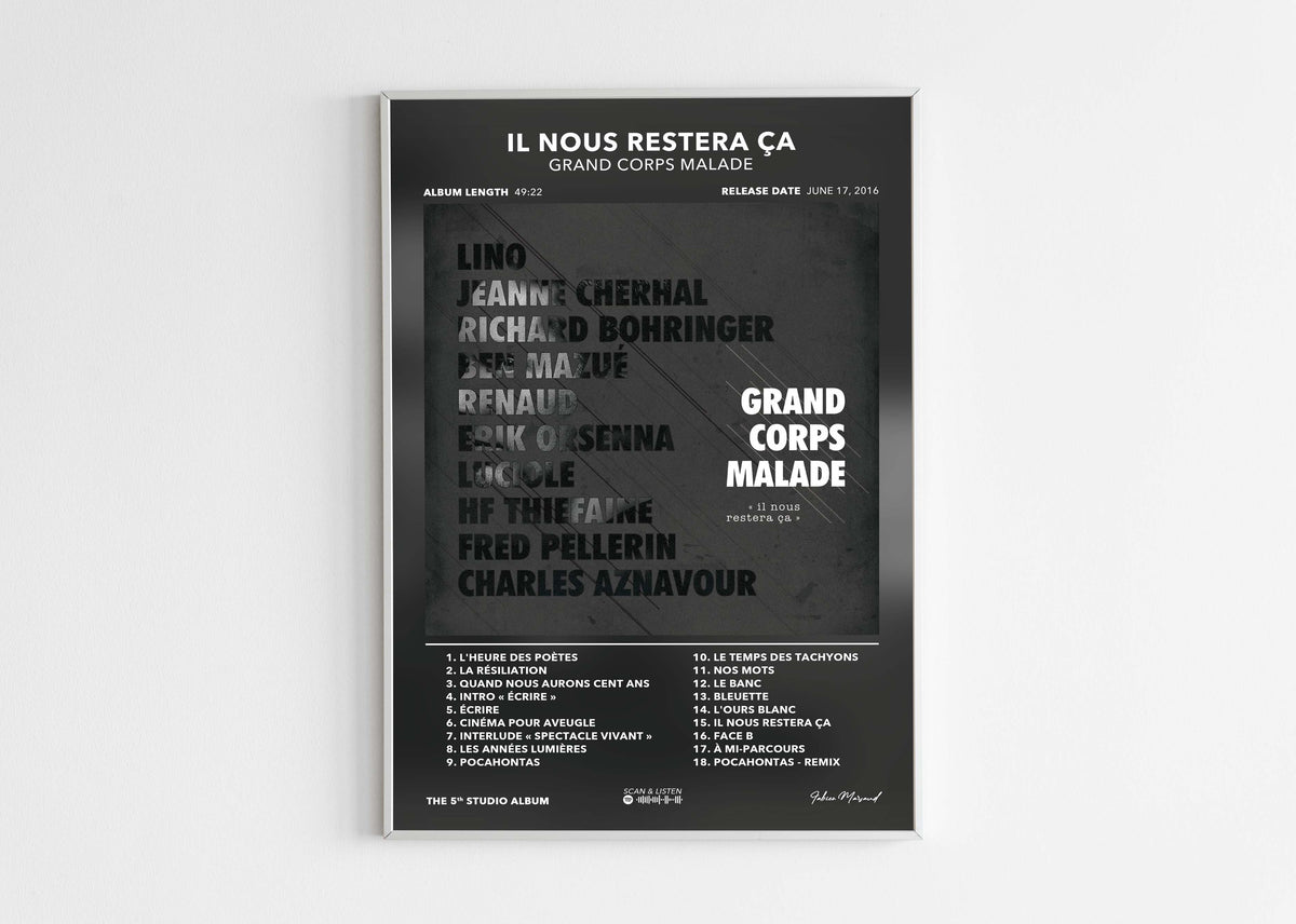 Poster Il Nous Restera Ça Grand Corps Malade