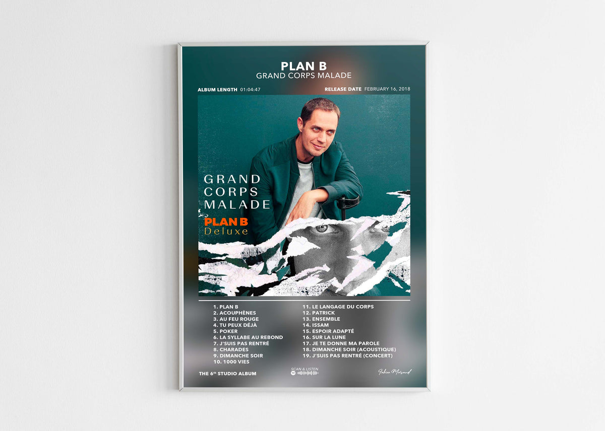Poster Plan B Grand Corps Malade