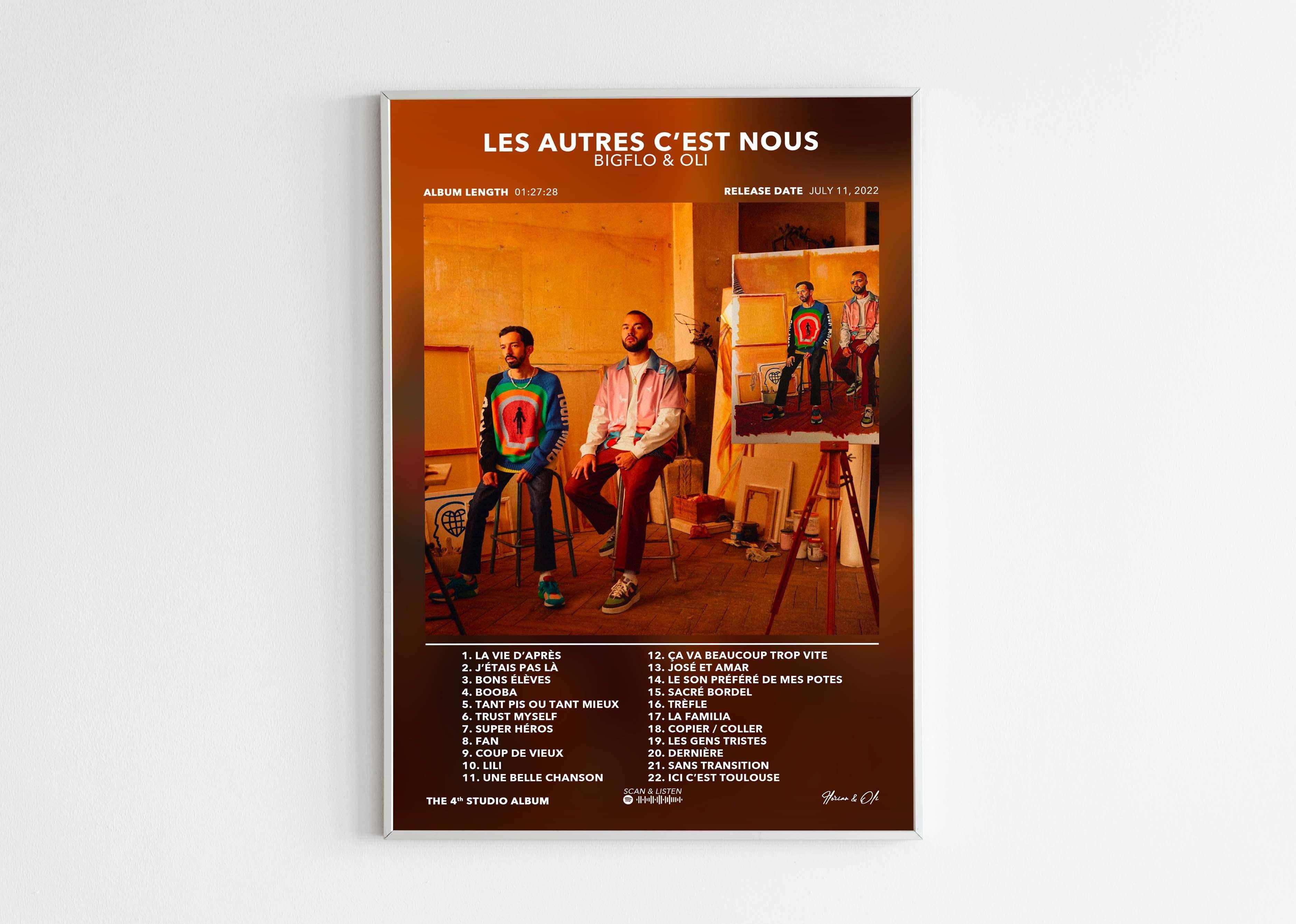 Poster Les Autres C'est Nous Bigflo & Oli - Backyard