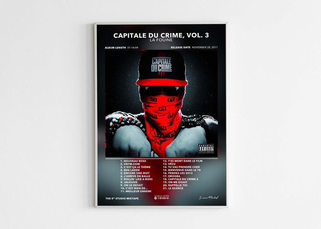 Poster Capitale Du Crime 3 La Fouine