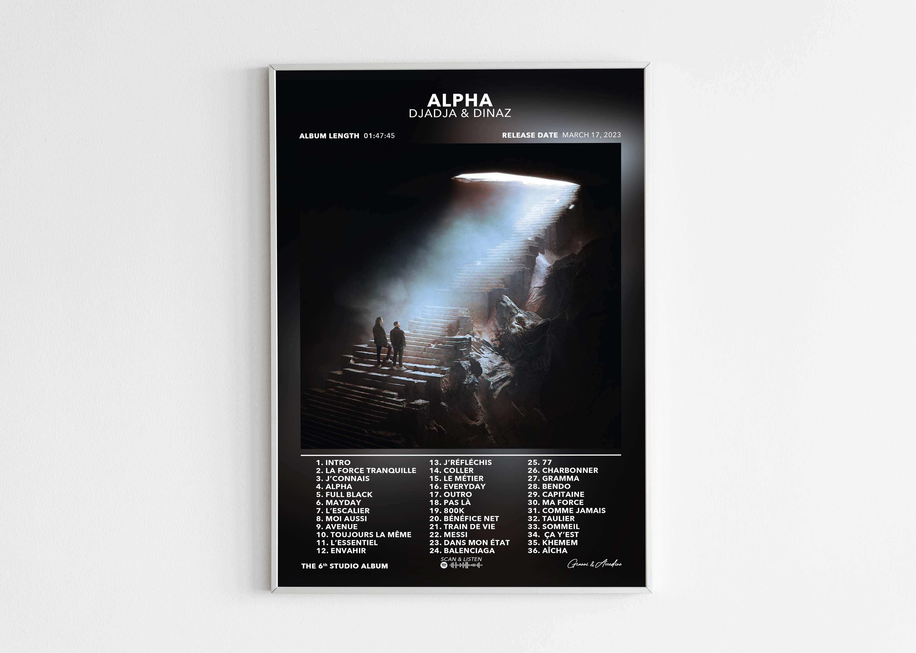 Alpha Djadja & Dinaz Poster - Backyard