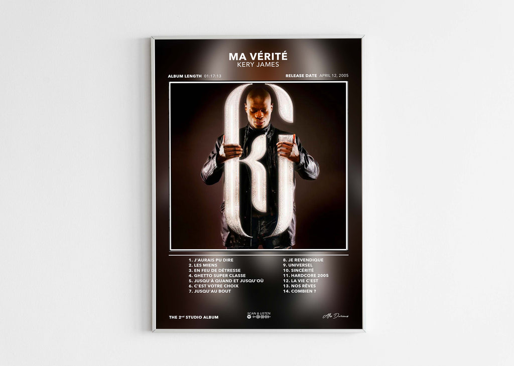 Poster Ma Vérité Kery James