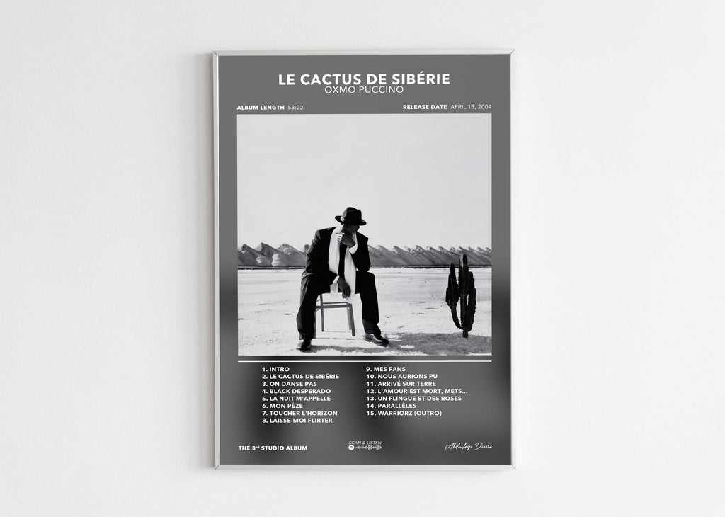Poster Le Cactus De Sibérie Oxmo Puccino