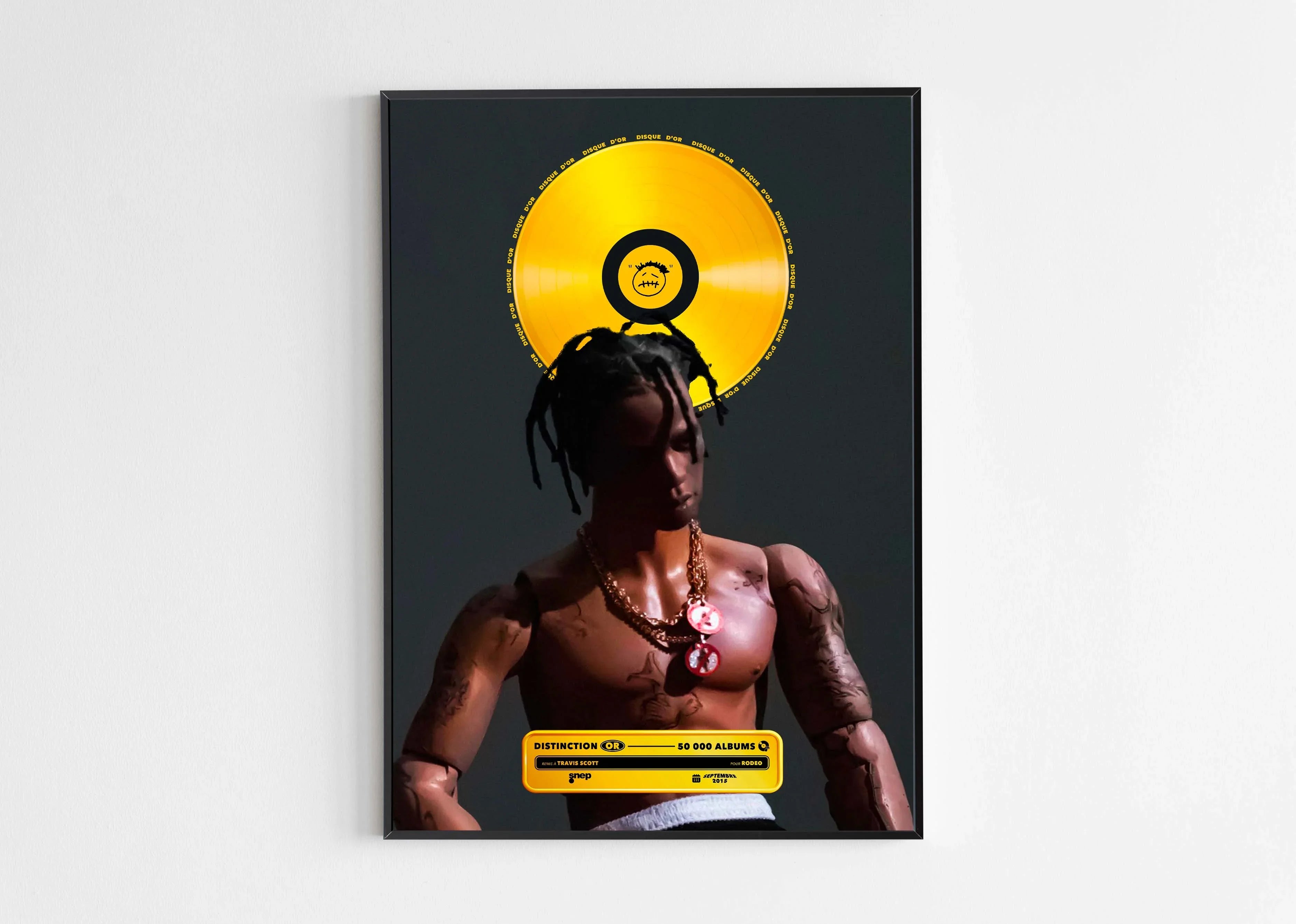 Disque D'or Rodeo Travis Scott - Backyard