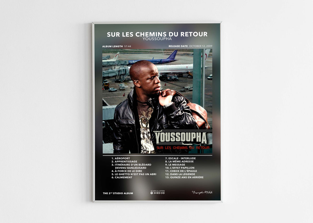 Poster Sur Les Chemins Du Retour Youssoupha