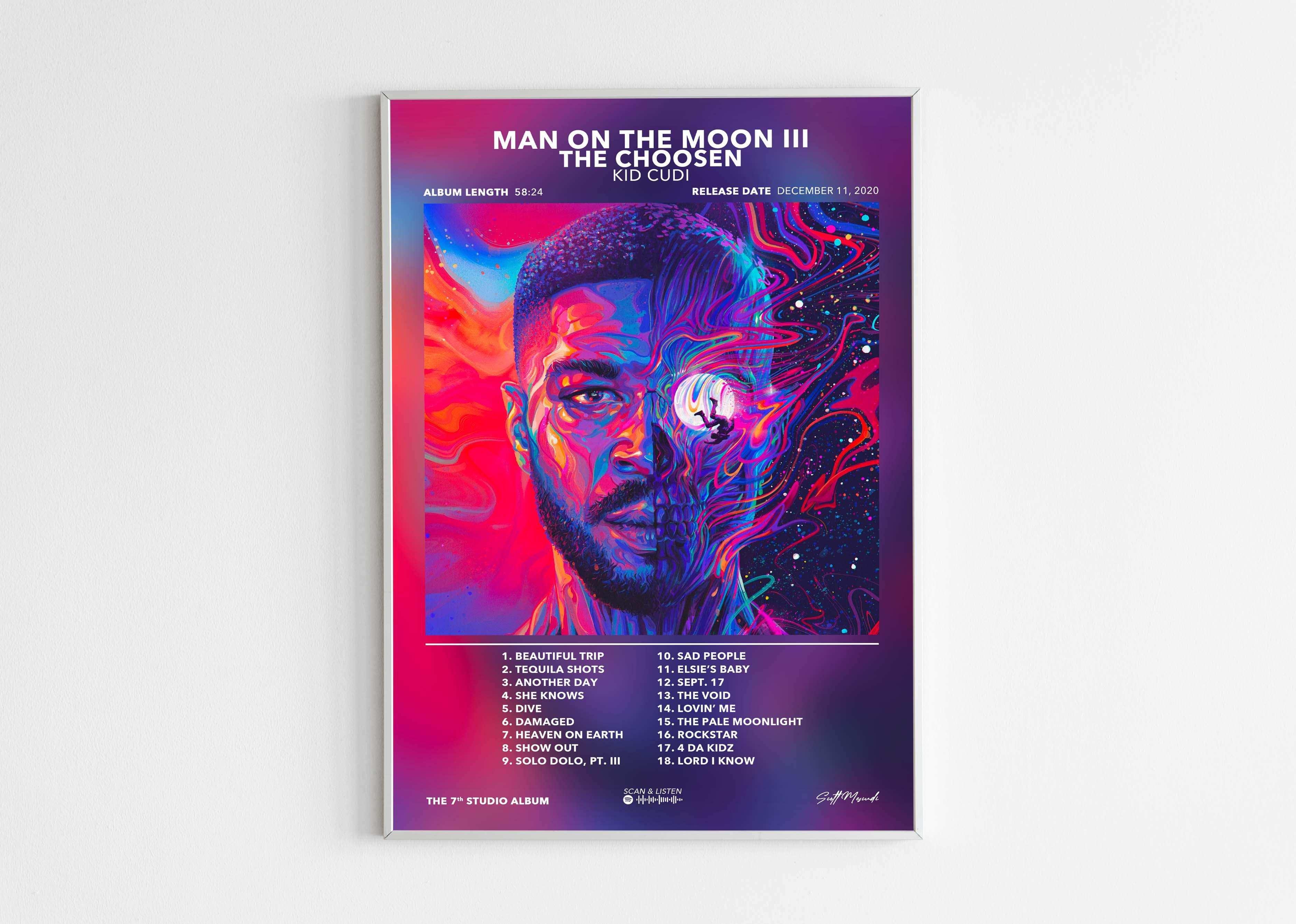 Poster Man On The Moon 3 : The Choosen Kid Cudi - Backyard