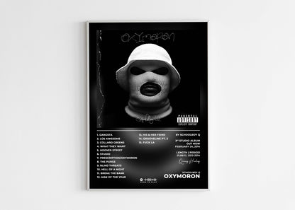 Oxymoron SchoolBoy Q Poster