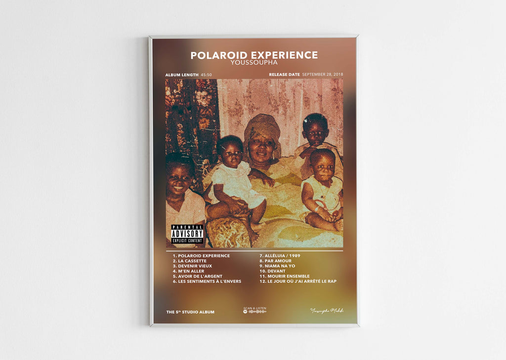 Poster Polaroid Experience Youssoupha
