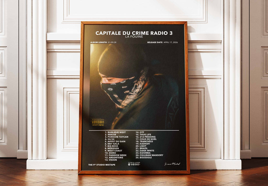 Poster Capitale Du Crime Radio 3 La Fouine