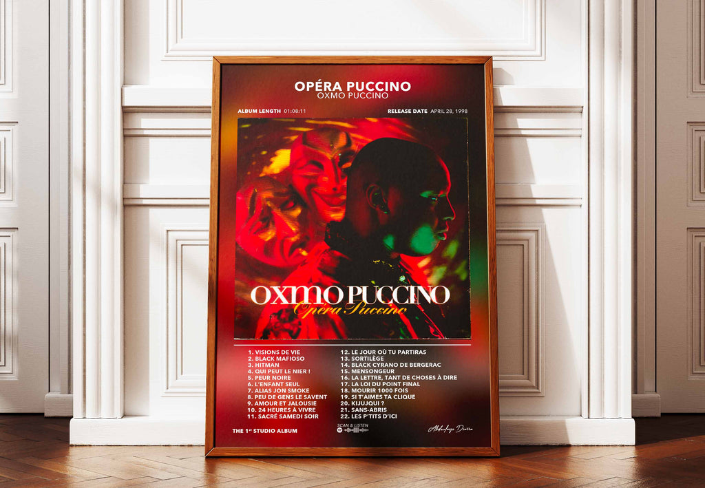Poster Opéra Puccino Oxmo Puccino