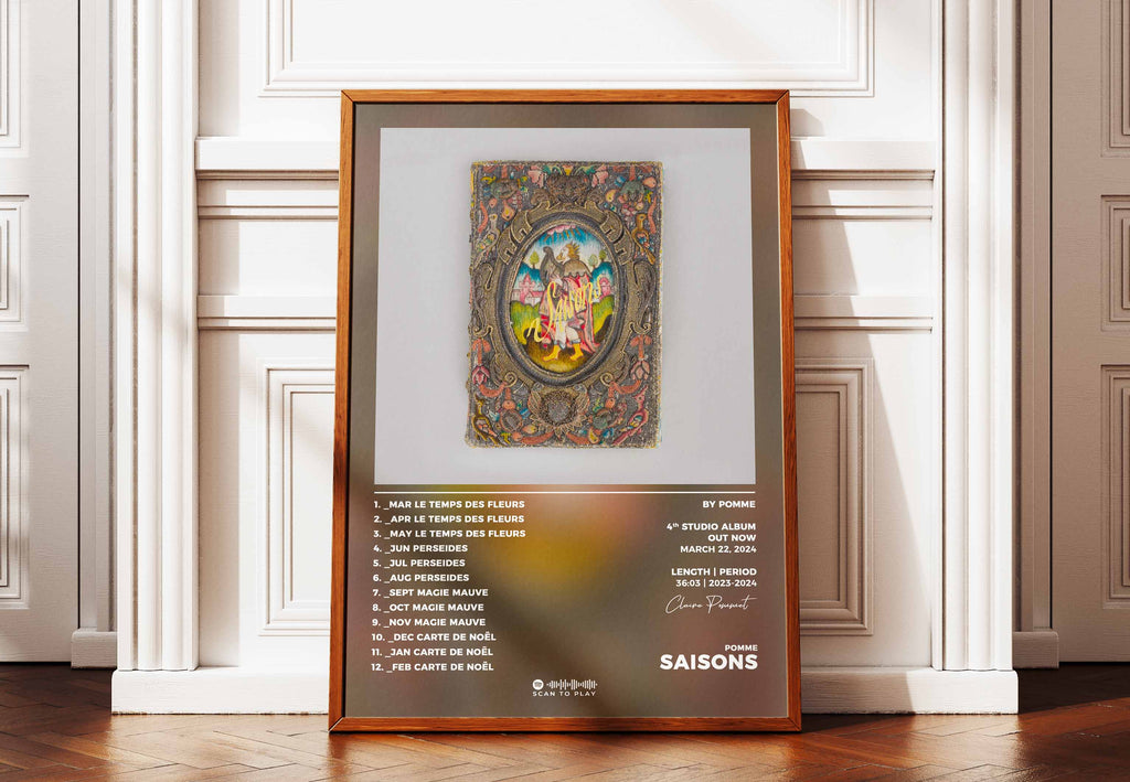 Poster Saisons Pomme
