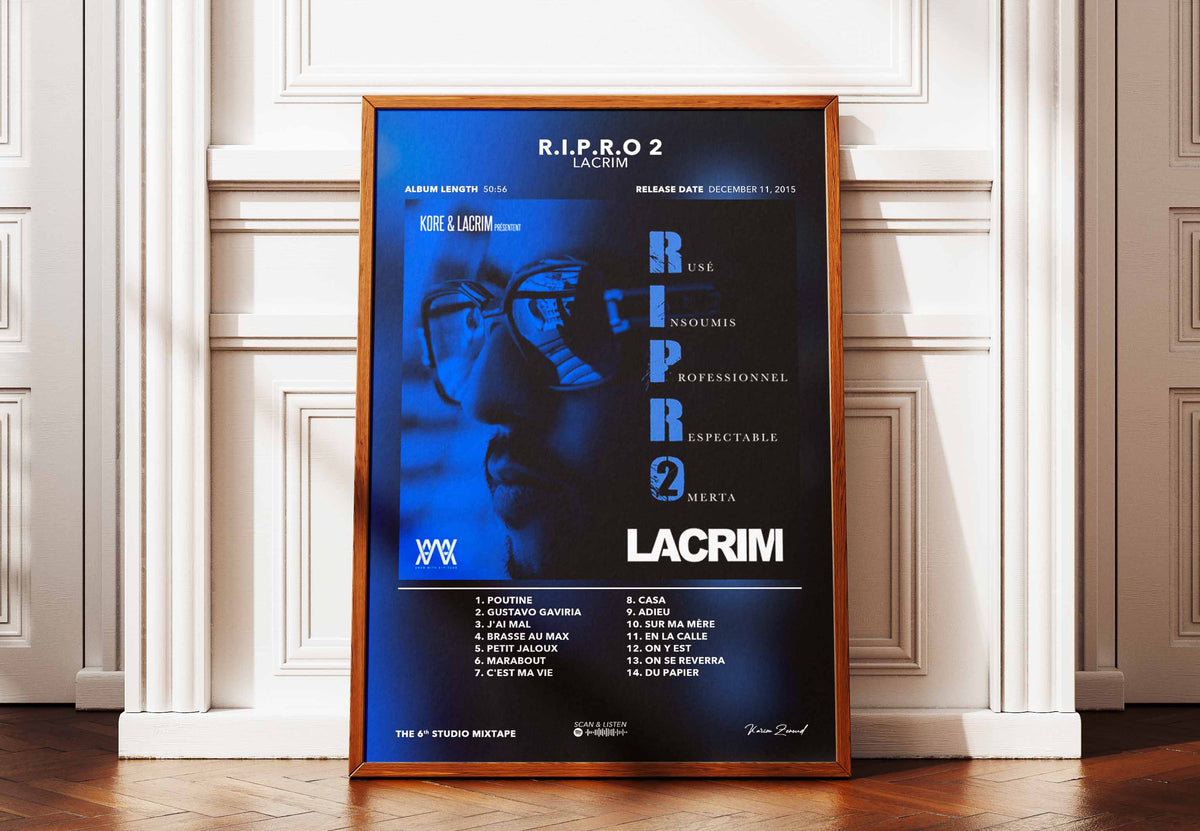Poster RIPRO 2 Lacrim