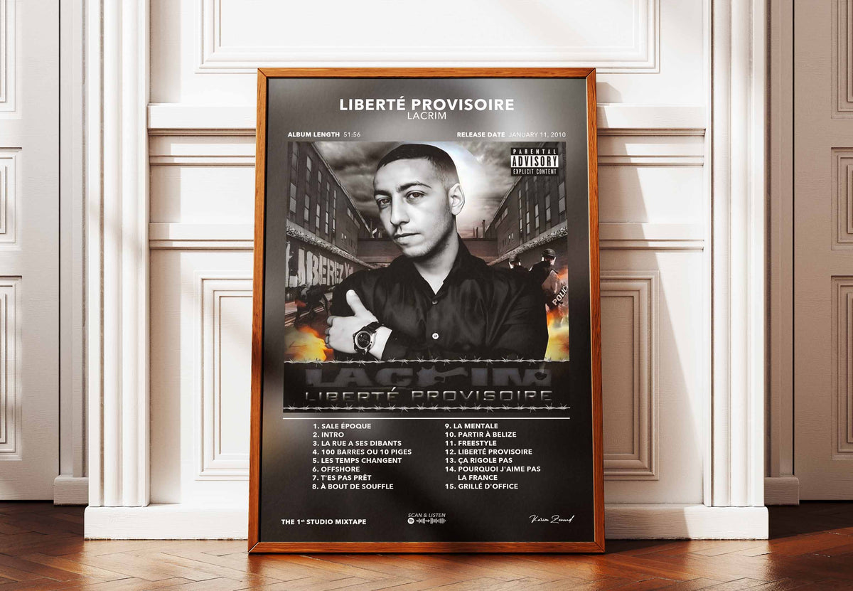 Poster Liberté Provisoire Lacrim
