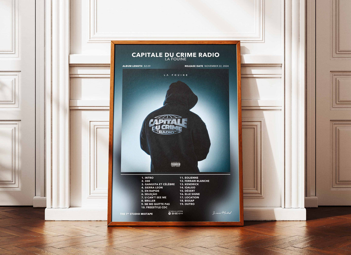 Poster Capitale Du Crime Radio La Fouine