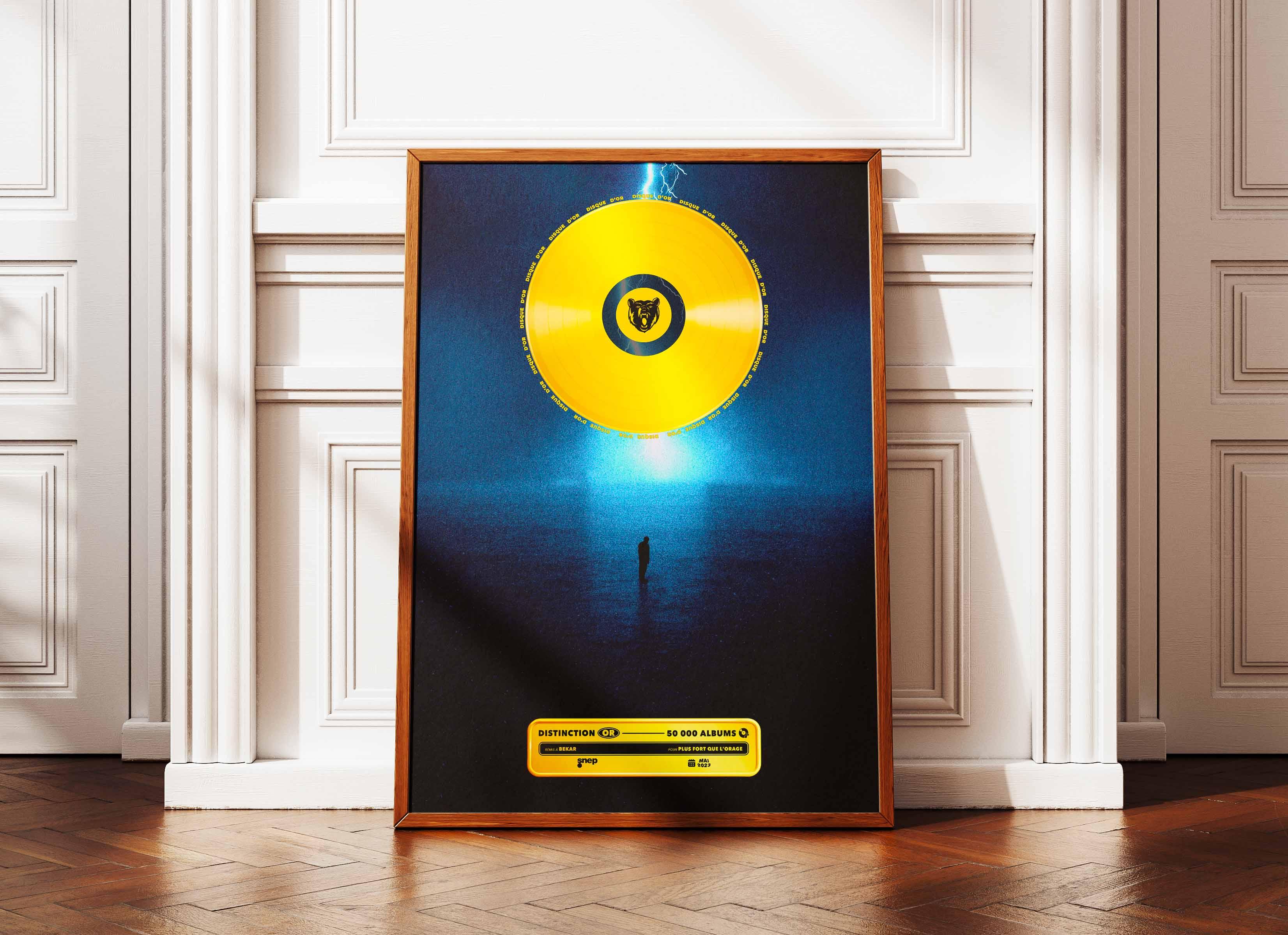 Disque D'Or Plus Fort Que L'Orage Bekar - Backyard