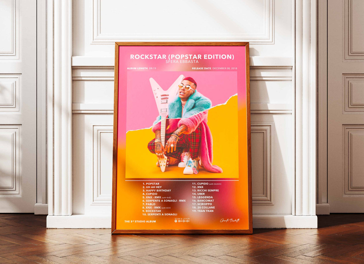 Poster Rockstar Sfera Ebbasta