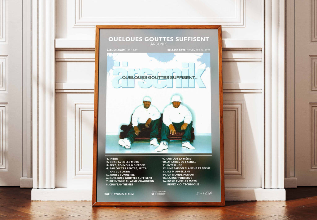 Poster Quelques Gouttes Suffisent Arsenik