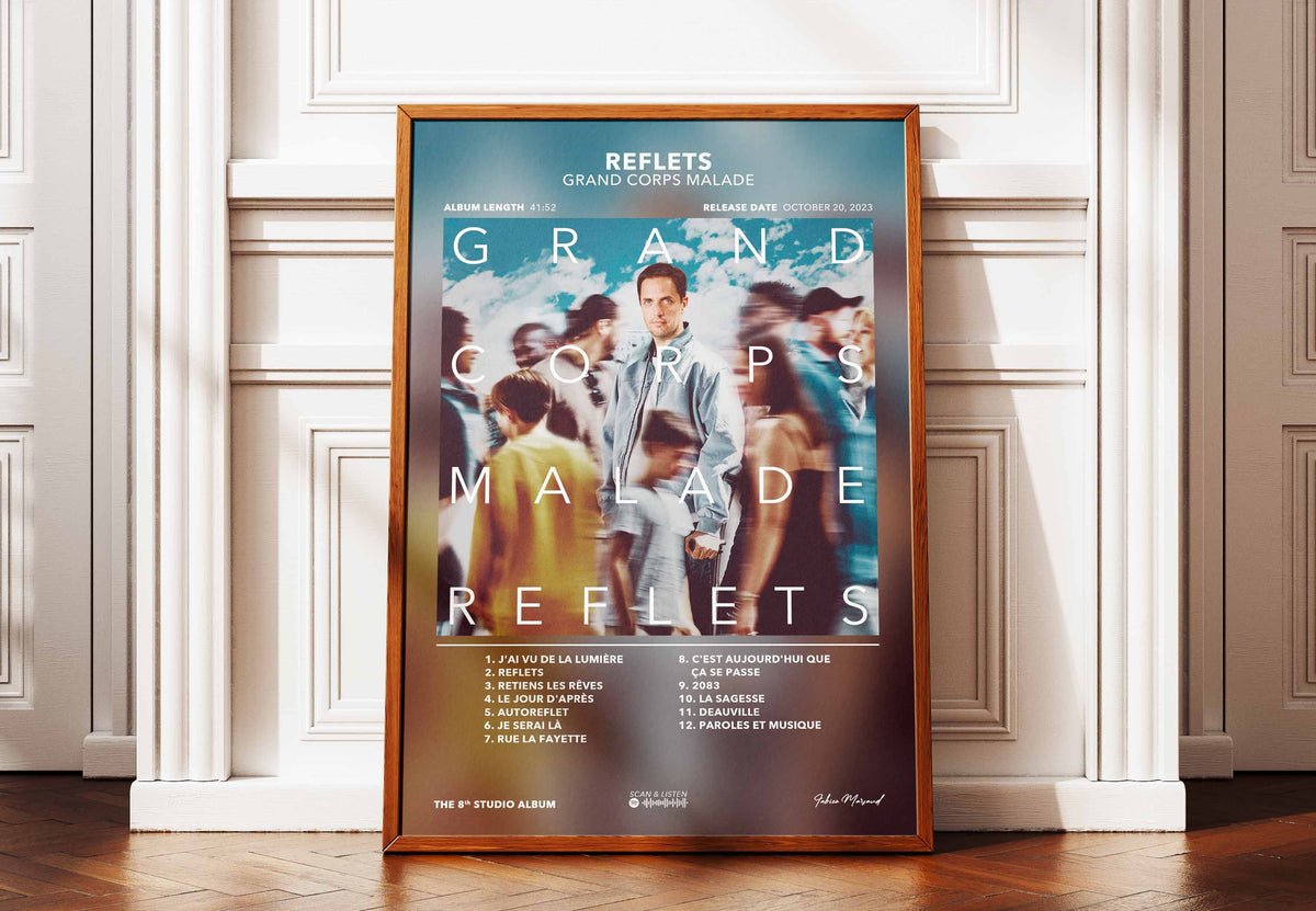 Poster Reflets Grand Corps Malade