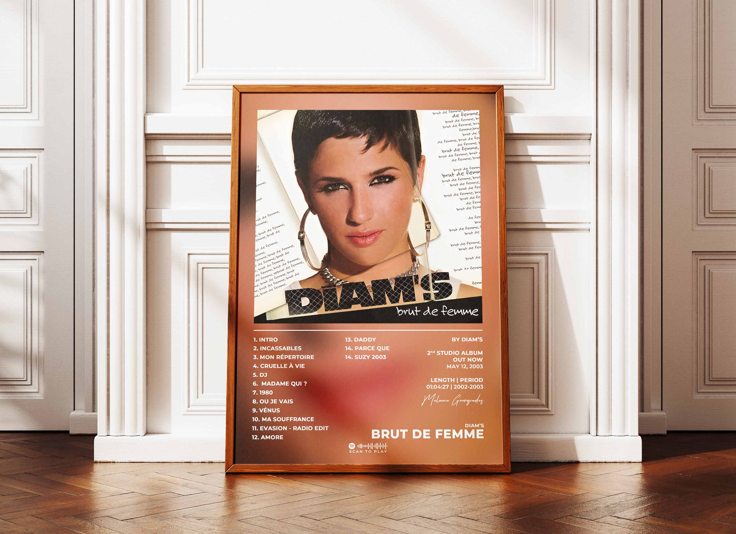 Brut De Femme Diam's Poster