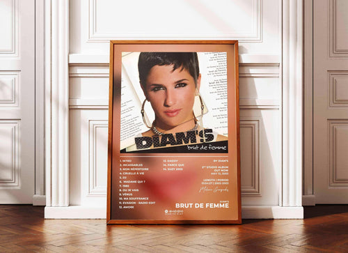 Brut De Femme Diam's Poster - Backyard