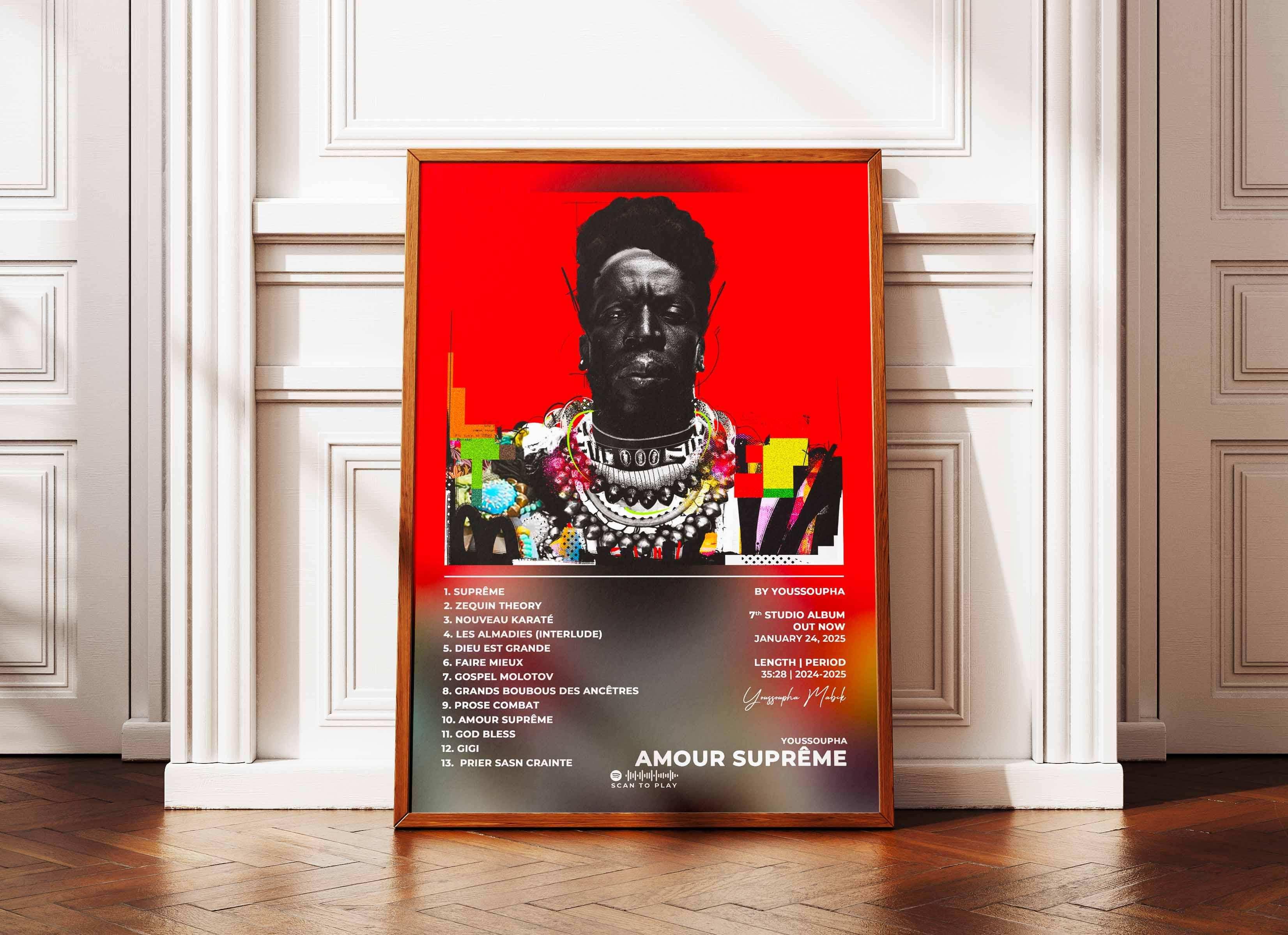 Amour Suprême Youssoupha Poster - Backyard