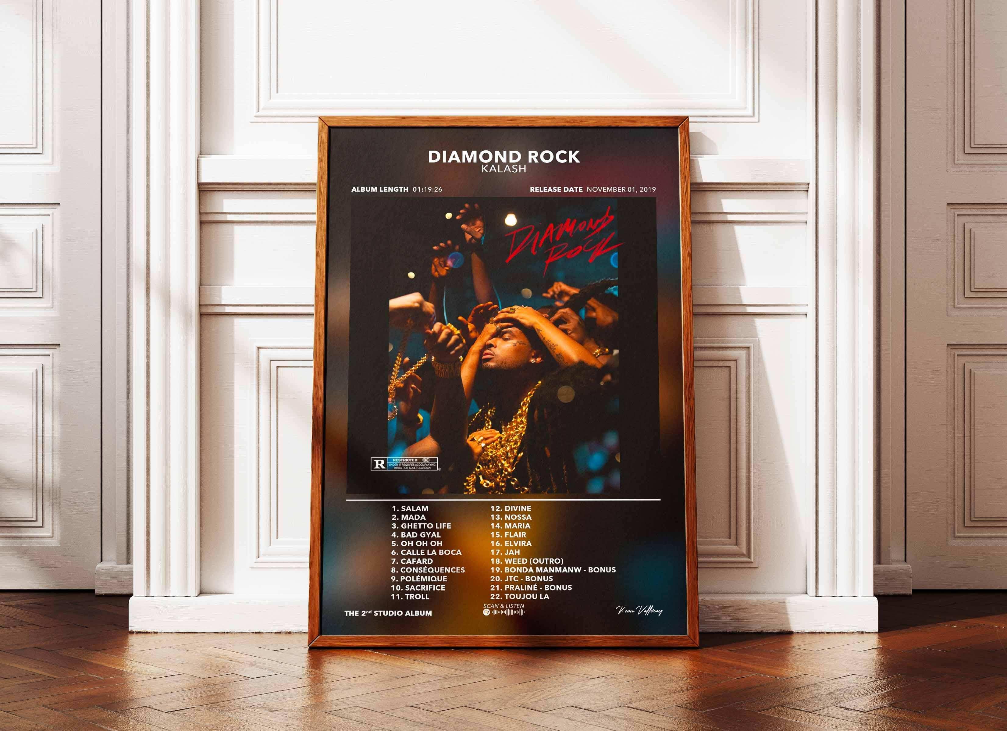 Diamond Rock Kalash Poster - Backyard