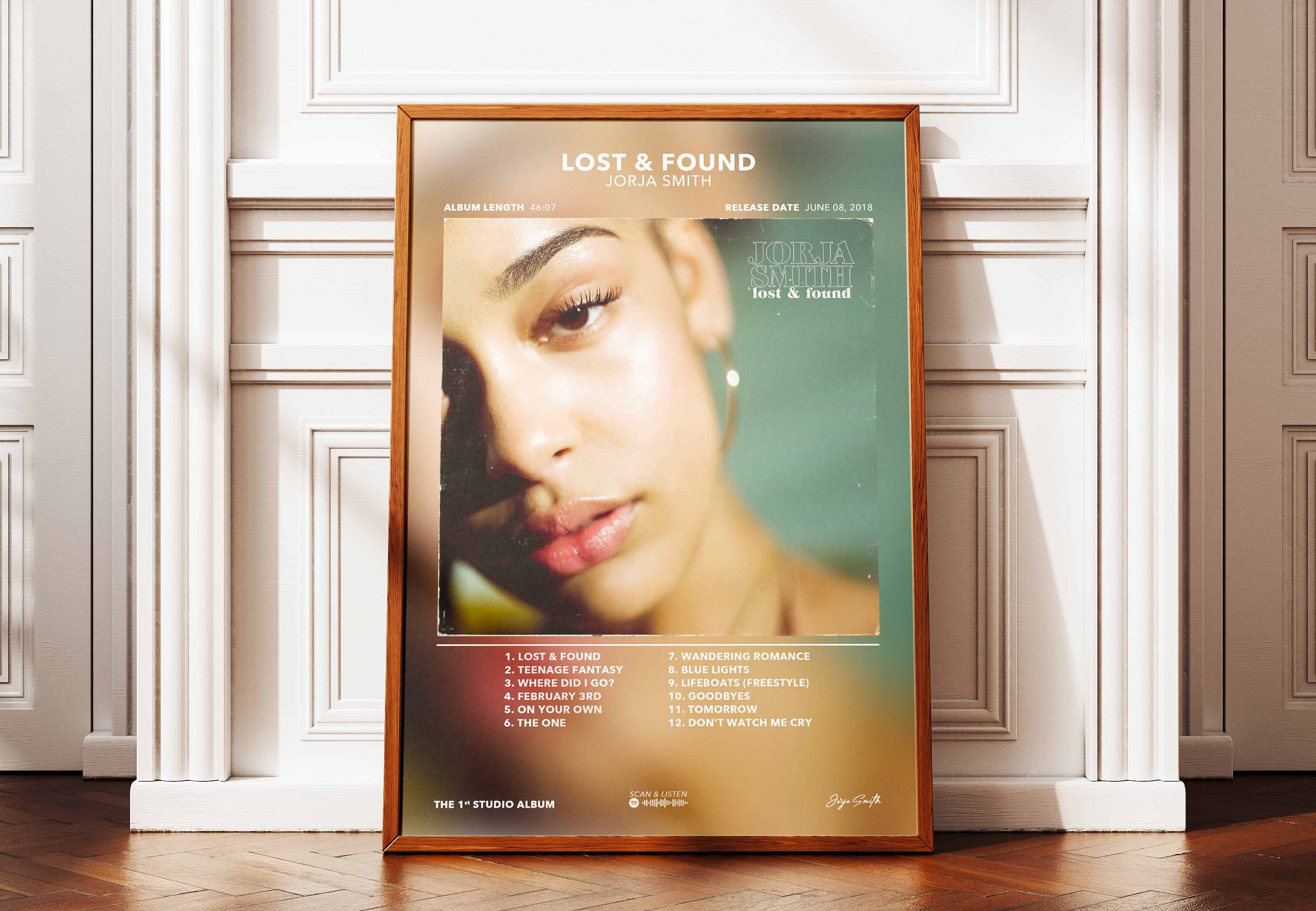 Poster Lost & Found Jorja Smith