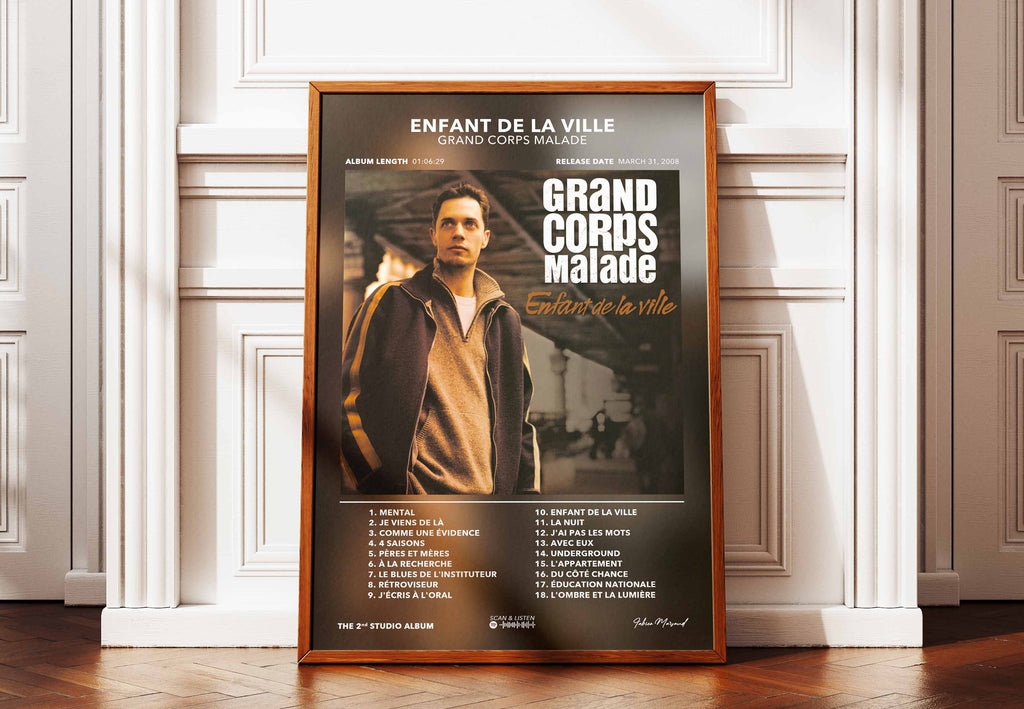 Poster Enfant De La Ville Grand Corps Malade