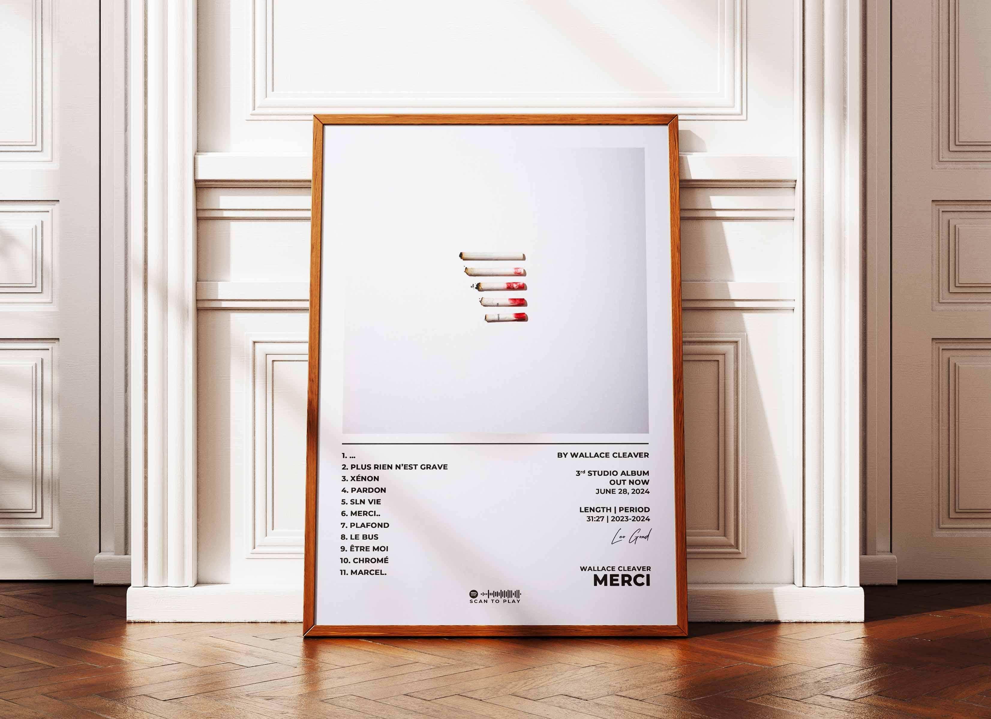 Merci Wallace Cleaver Poster - Backyard