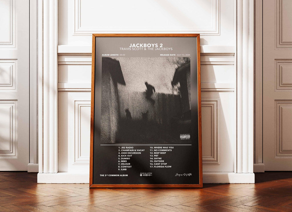Poster Jackboys 2 Travis Scott - Backyard