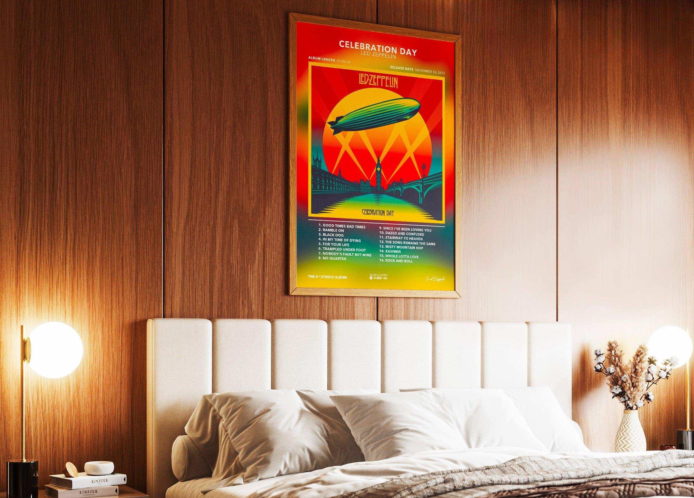 Poster Celebration Day Led Zeppelin - Backyard