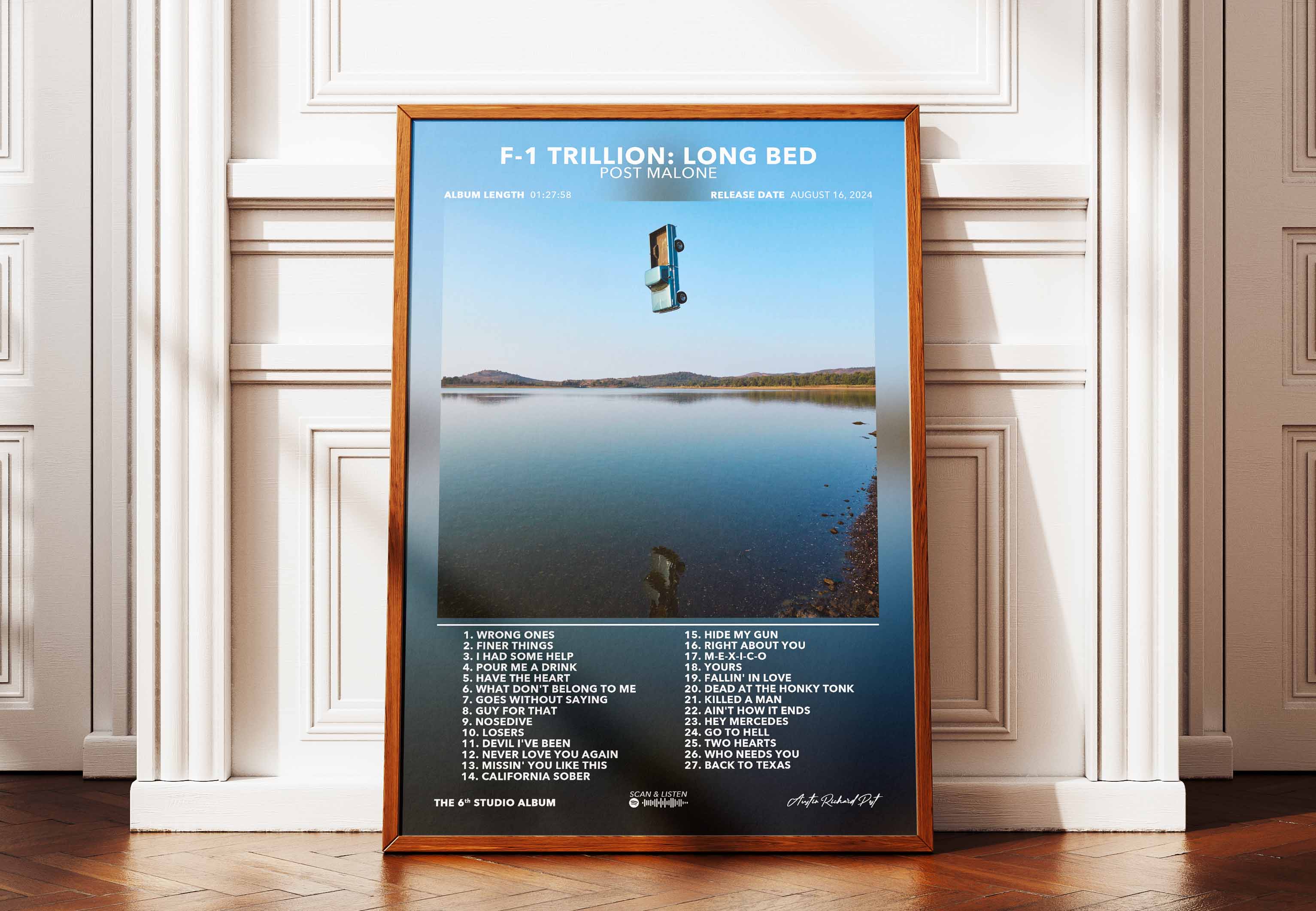 Poster F-1 Trillion: Long Bed Post Malone