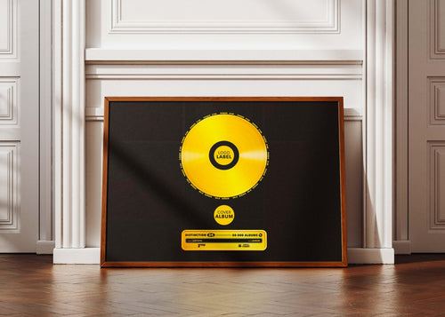 Personnalisation Disque D'or - Backyard