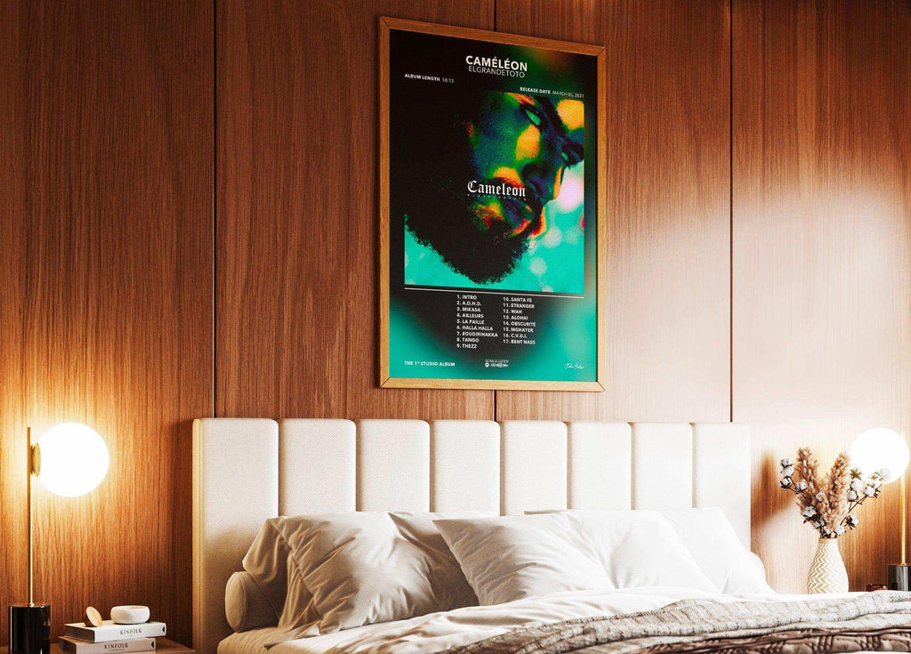 Poster Caméléon ElGrandeToto - Backyard